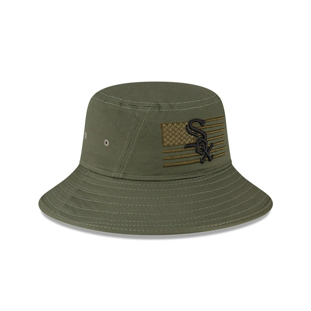 Chicago White Sox New Era 2023 Armed Forces Day Bucket Hat - MLB Hats