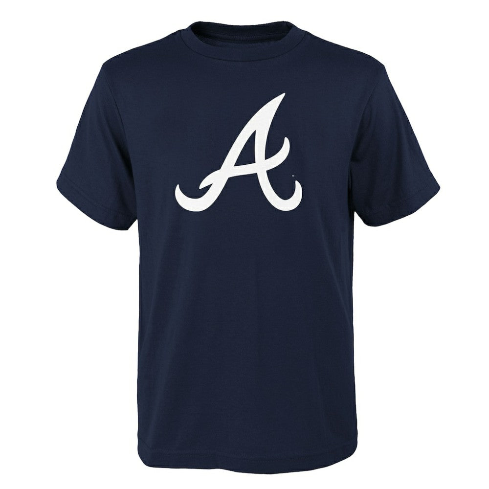 Atlanta Braves Youth Logo Primary Team T-Shirt - MLB T-shirts