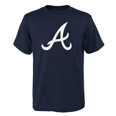 Atlanta Braves Youth Logo Primary Team T-Shirt - MLB T-shirts