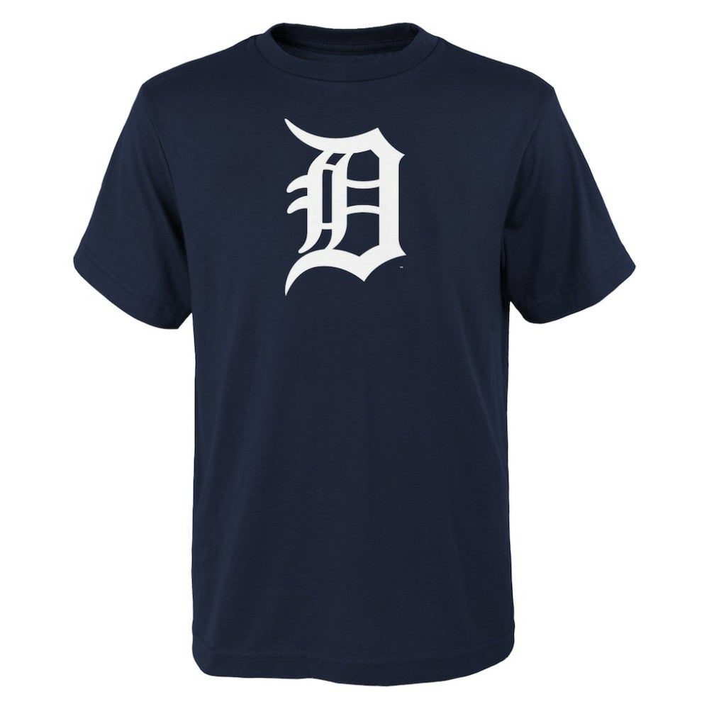 Detroit Tigers Youth Logo Primary Team T-Shirt - MLB T-shirts