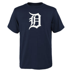 Detroit Tigers Youth Logo Primary Team T-Shirt - MLB T-shirts