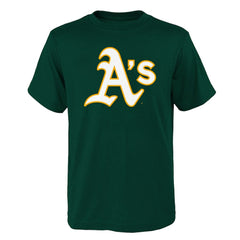 Athletics Youth Logo Primary Team T-Shirt - MLB T-shirts