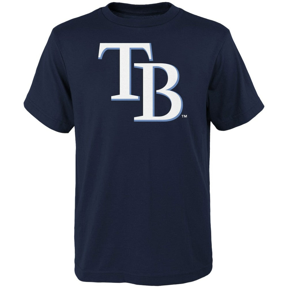 Tampa Bay Rays Youth Logo Primary Team T-Shirt - MLB T-shirts
