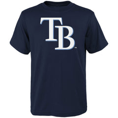 Tampa Bay Rays Youth Logo Primary Team T-Shirt - MLB T-shirts