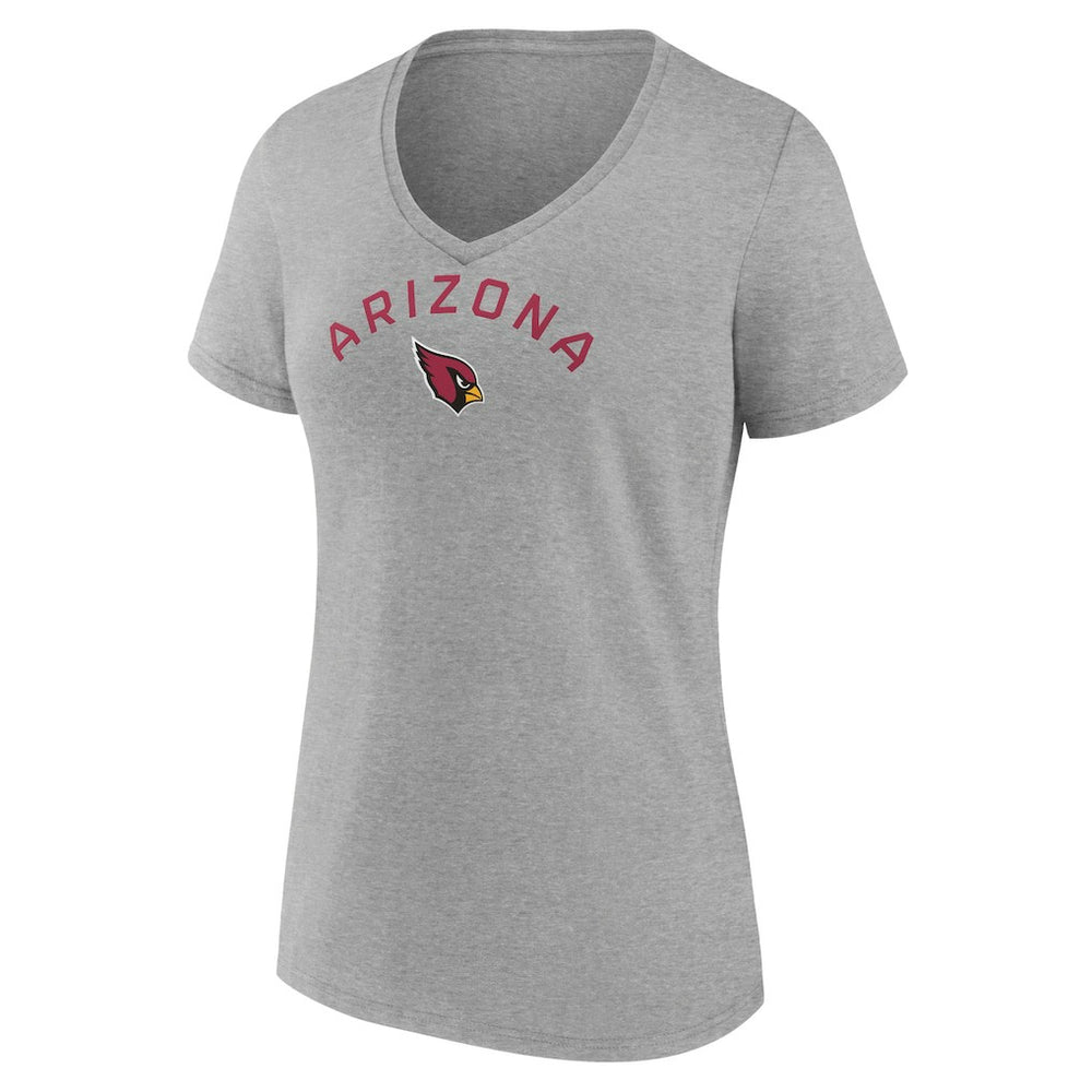 Arizona Cardinals Women's Team Arc V-Neck T-Shirt | NFL New