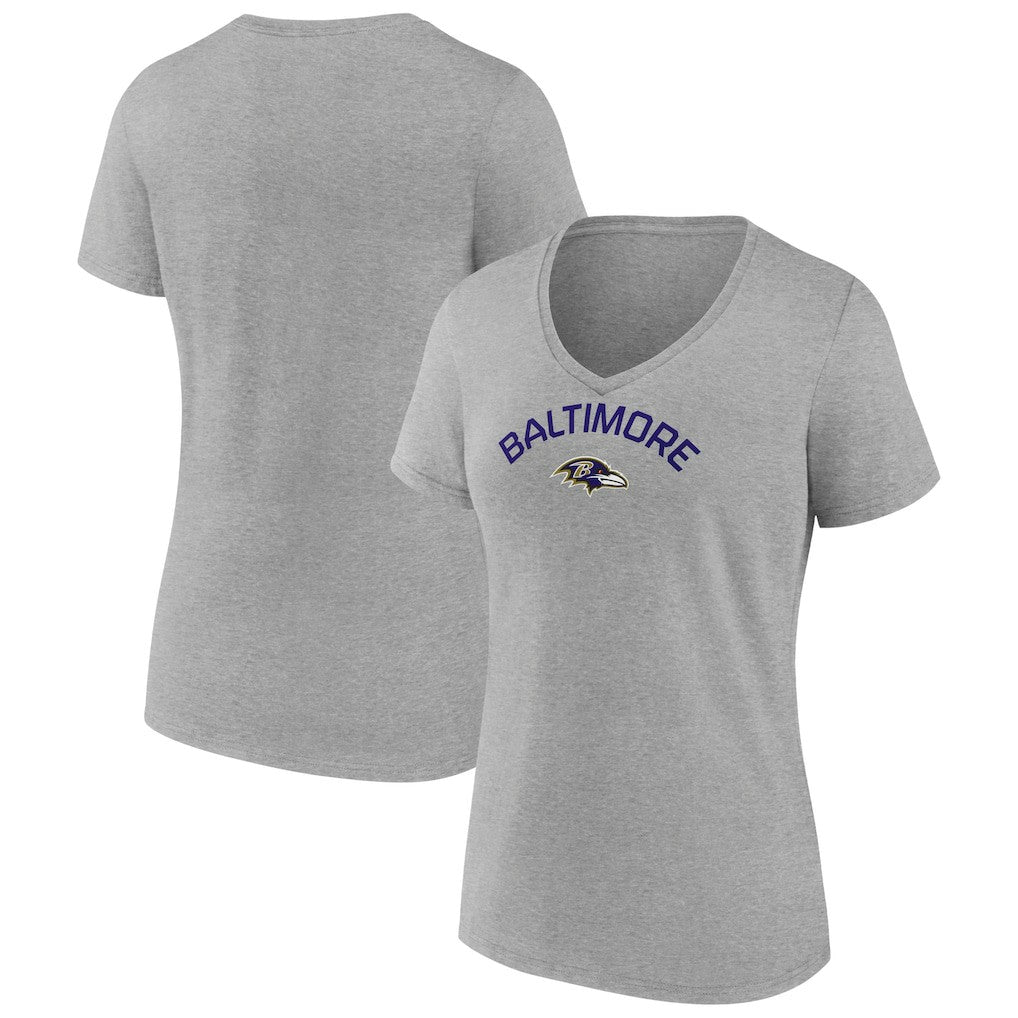 Baltimore Ravens Women's Team Arc V-Neck T-Shirt | NFL Near me