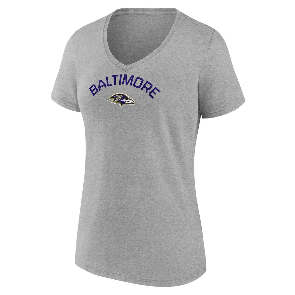 Baltimore Ravens Women's Team Arc V-Neck T-Shirt | NFL Near me