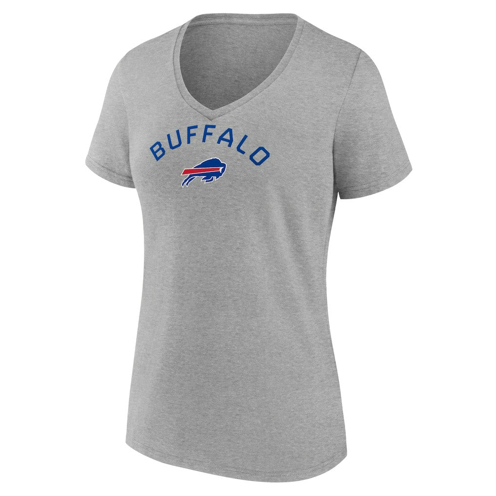 Buffalo Bills Women's Team Arc V-Neck T-Shirt | NFL Sale