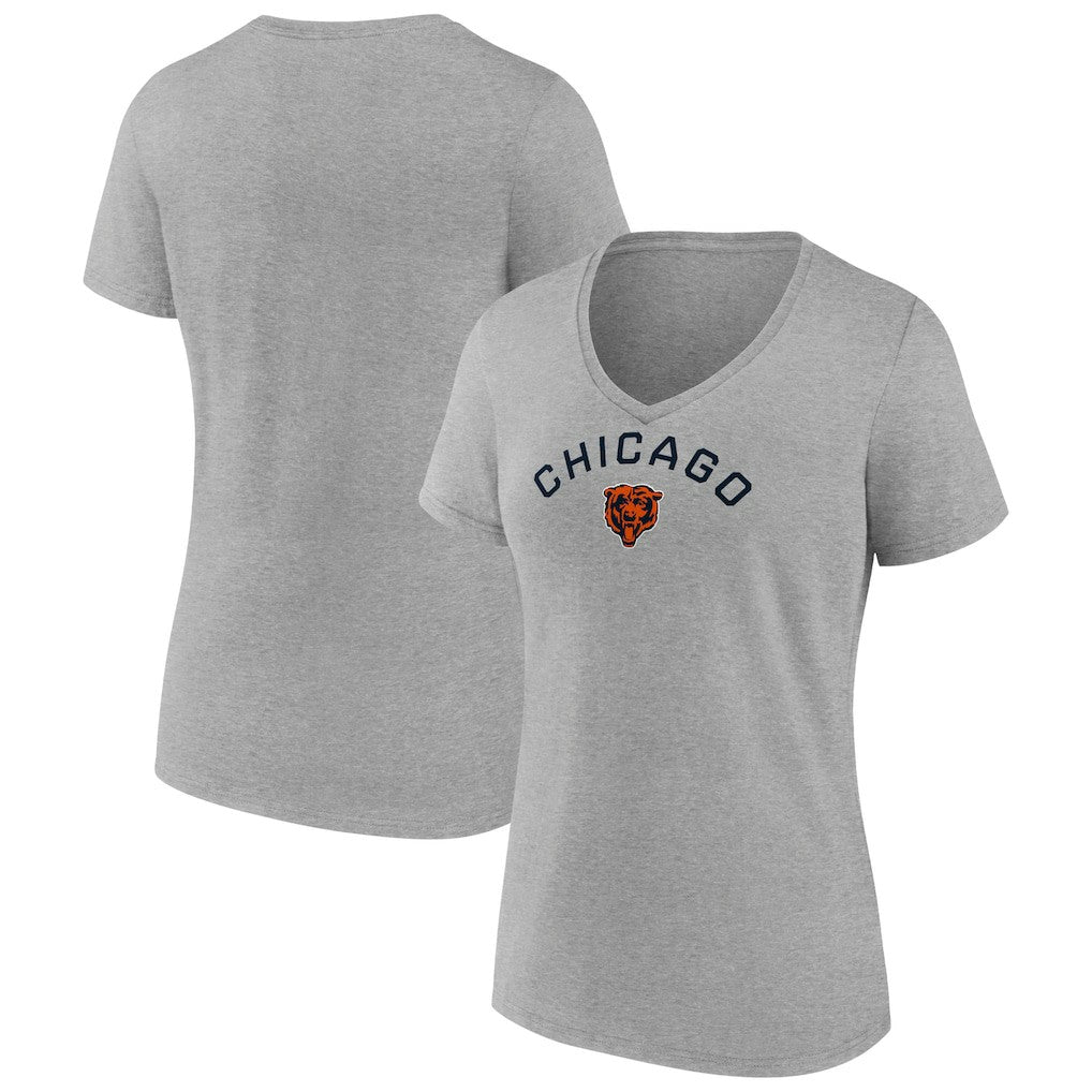 Chicago Bears Women's Team Arc V-Neck T-Shirt | NFL Online