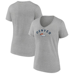Denver Broncos Women's Team Arc V-Neck T-Shirt | NFL Near me