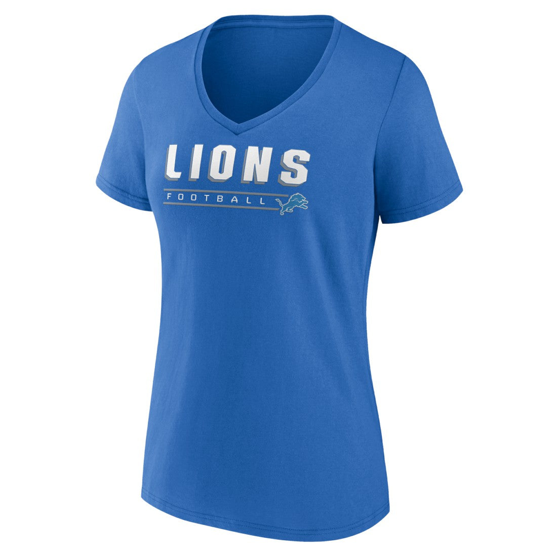 Detroit Lions Women's Primary Play V-Neck T-Shirt | NFL US