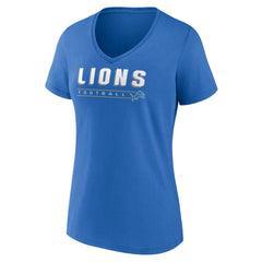 Detroit Lions Women's Primary Play V-Neck T-Shirt | NFL US