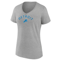 Detroit Lions Women's Team Arc V-Neck T-Shirt | NFL Outlet