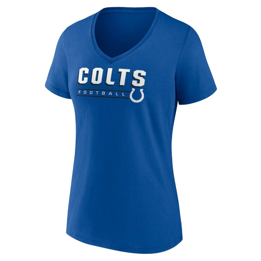 Indianapolis Colts Women's Primary Play V-Neck T-Shirt | NFL Outlet