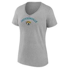 Jacksonville Jaguars Women's Team Arc V-Neck T-Shirt | NFL Near me