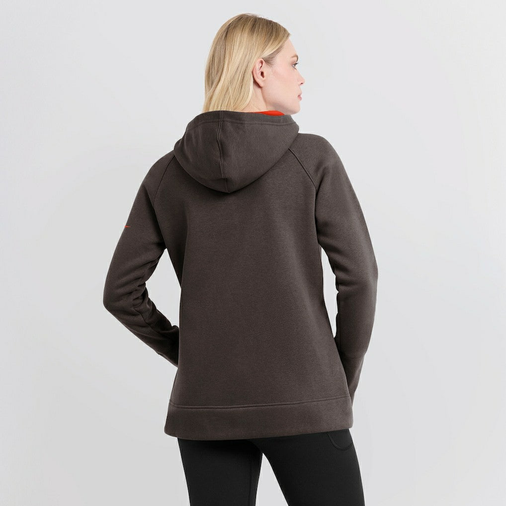 Cleveland Browns Women's Asymmetrical Raglan Full-Zip Hoodie | NFL Online
