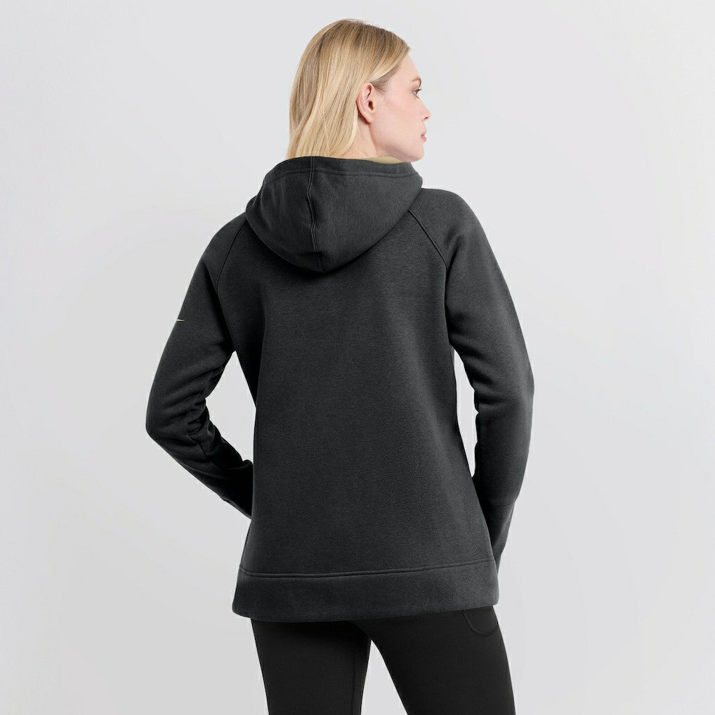 New Orleans Saints Women's Asymmetrical Raglan Full-Zip Hoodie | NFL Discount