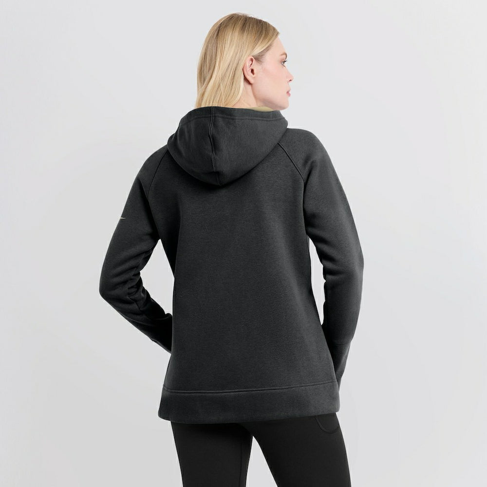New Orleans Saints Women's Asymmetrical Raglan Full-Zip Hoodie | NFL Discount