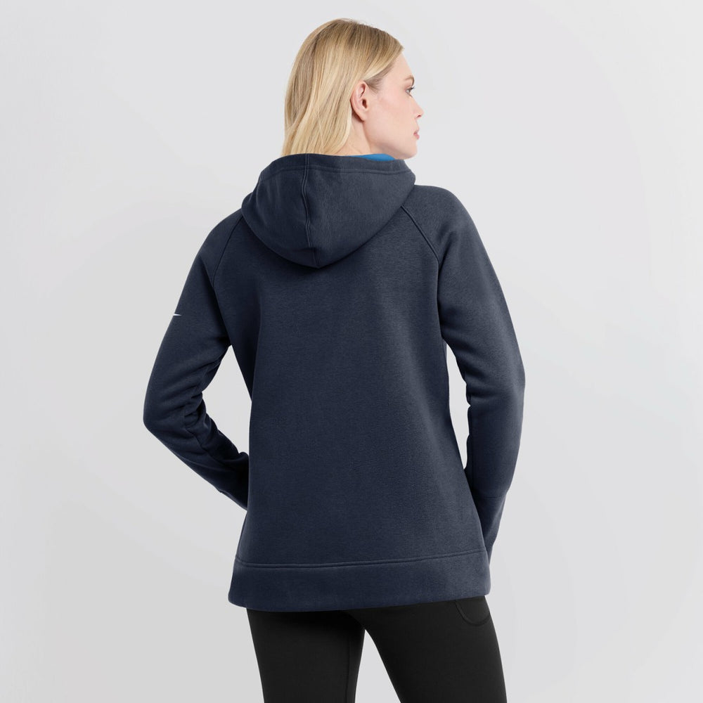 Tennessee Titans Women's Asymmetrical Raglan Full-Zip Hoodie | NFL On sale