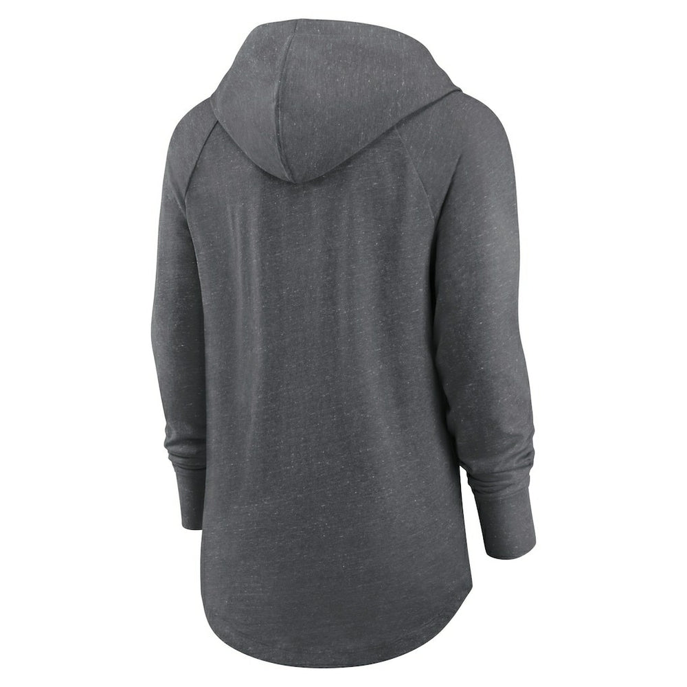 Pittsburgh Steelers Women's Raglan Funnel Neck Pullover Hoodie | NFL New