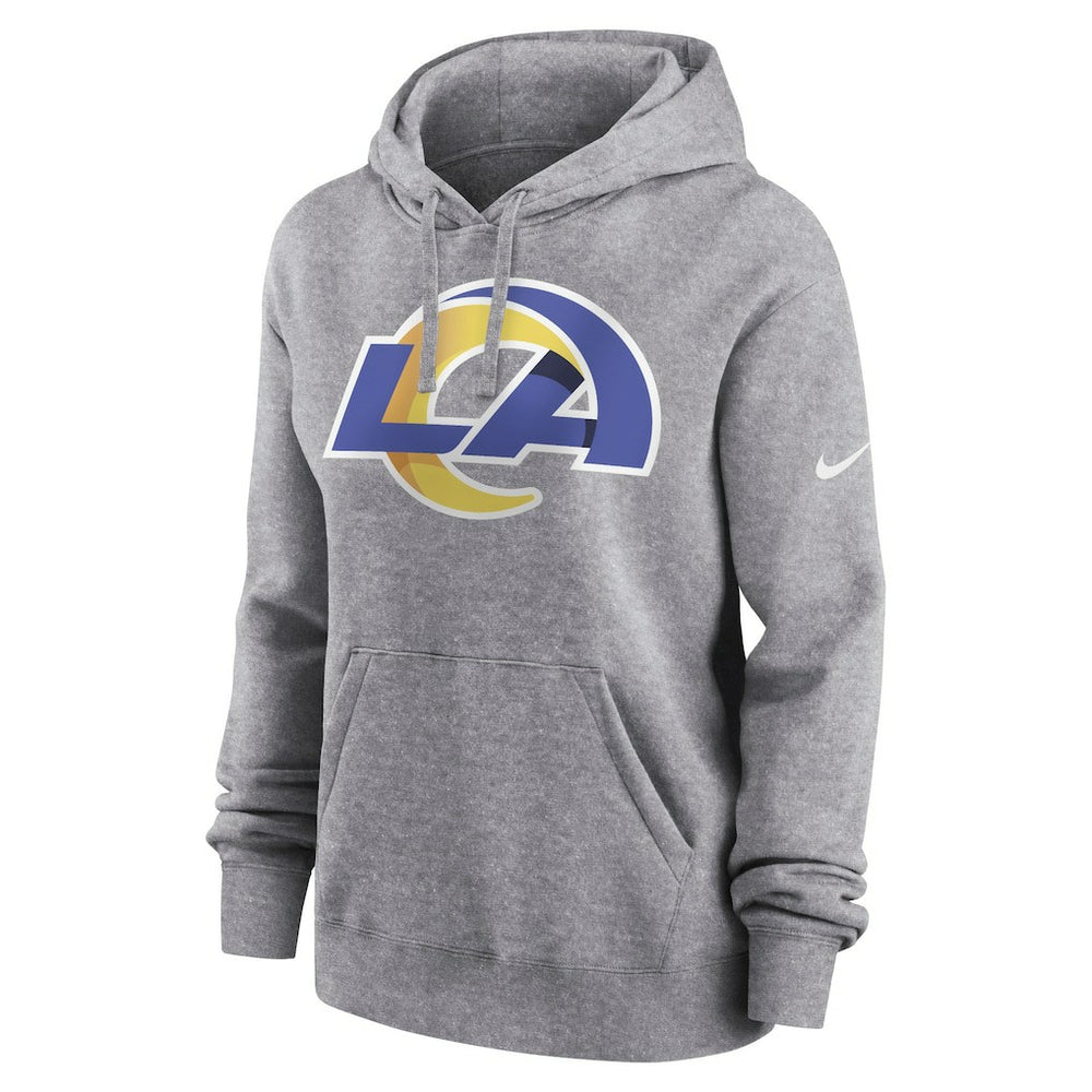 Los Angeles Rams Women's Team Logo Club Fleece Pullover Hoodie | NFL Discount