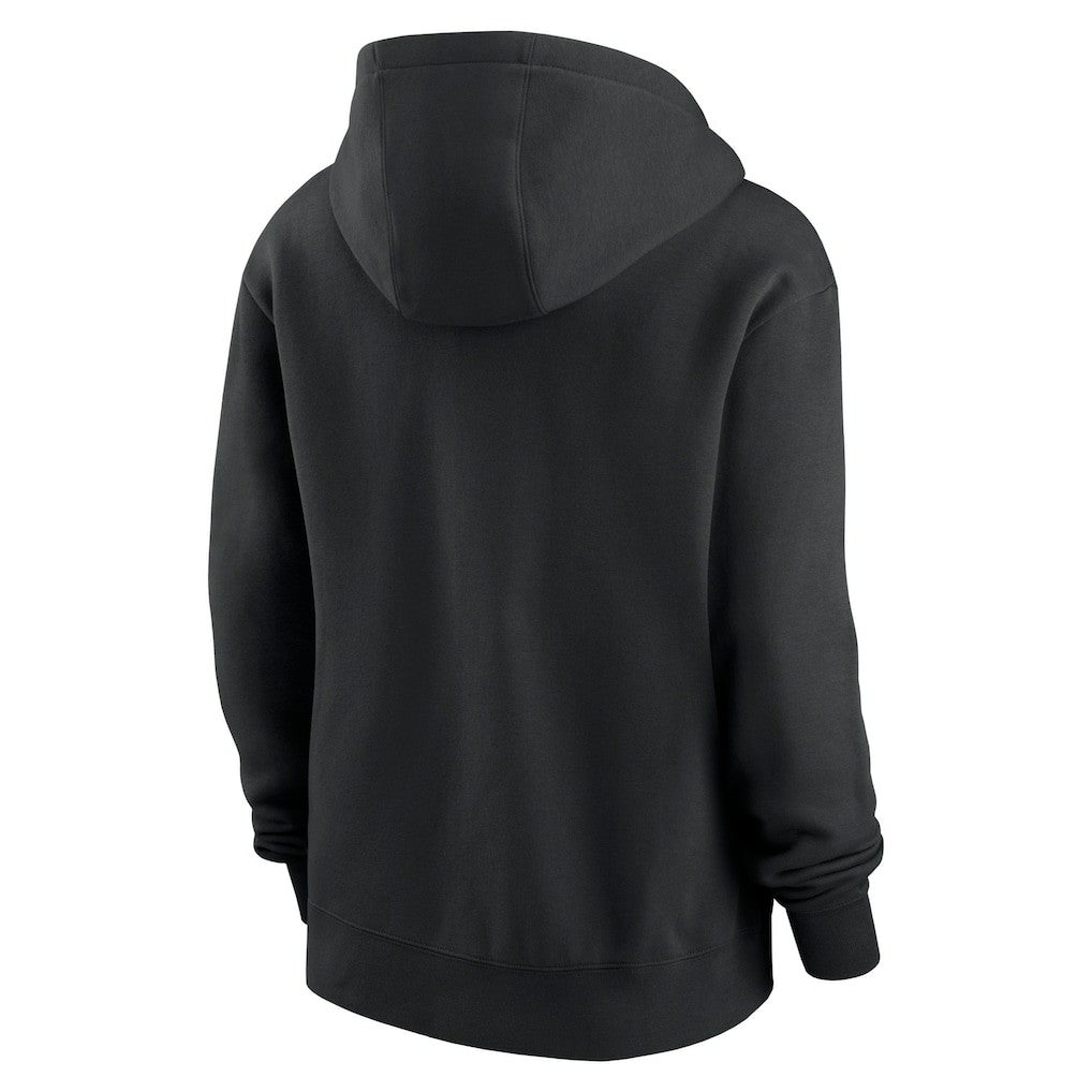 Las Vegas Raiders Women's Wordmark Club Fleece Pullover Hoodie | NFL Online