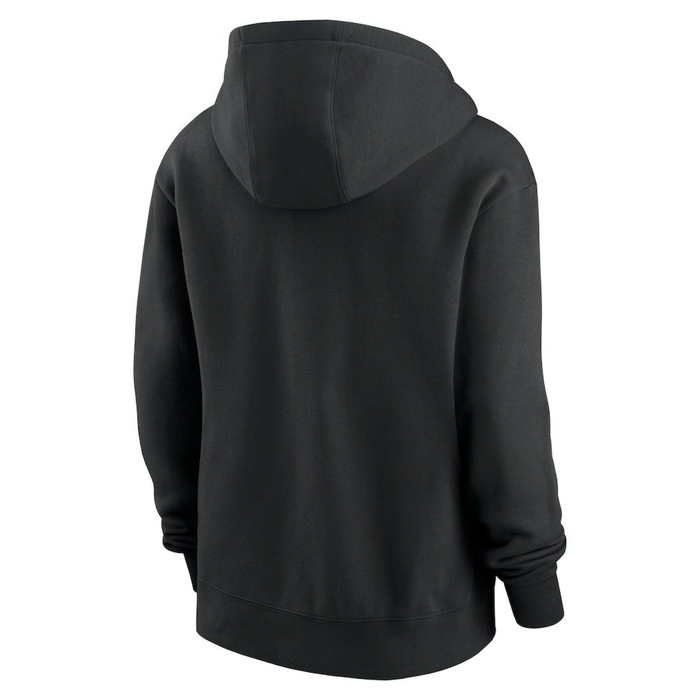 Carolina Panthers Women's Wordmark Club Fleece Pullover Hoodie | NFL Hot