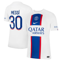 Lionel Messi Paris Saint-Germain 2022/23 Third Breathe Stadium Replica Player Jersey