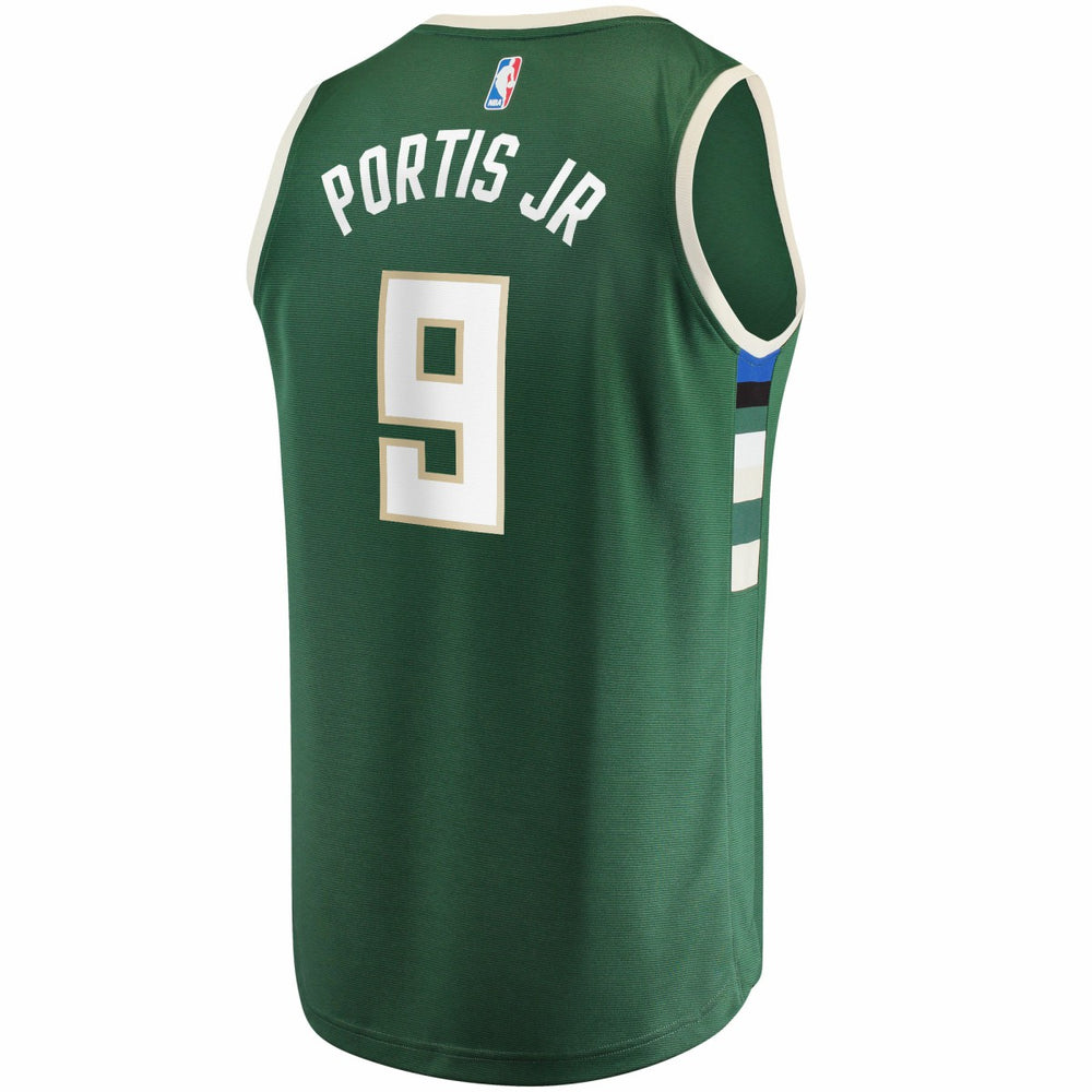 Green Bobby Portis Milwaukee Bucks Fast Break Replica Jersey | NBA