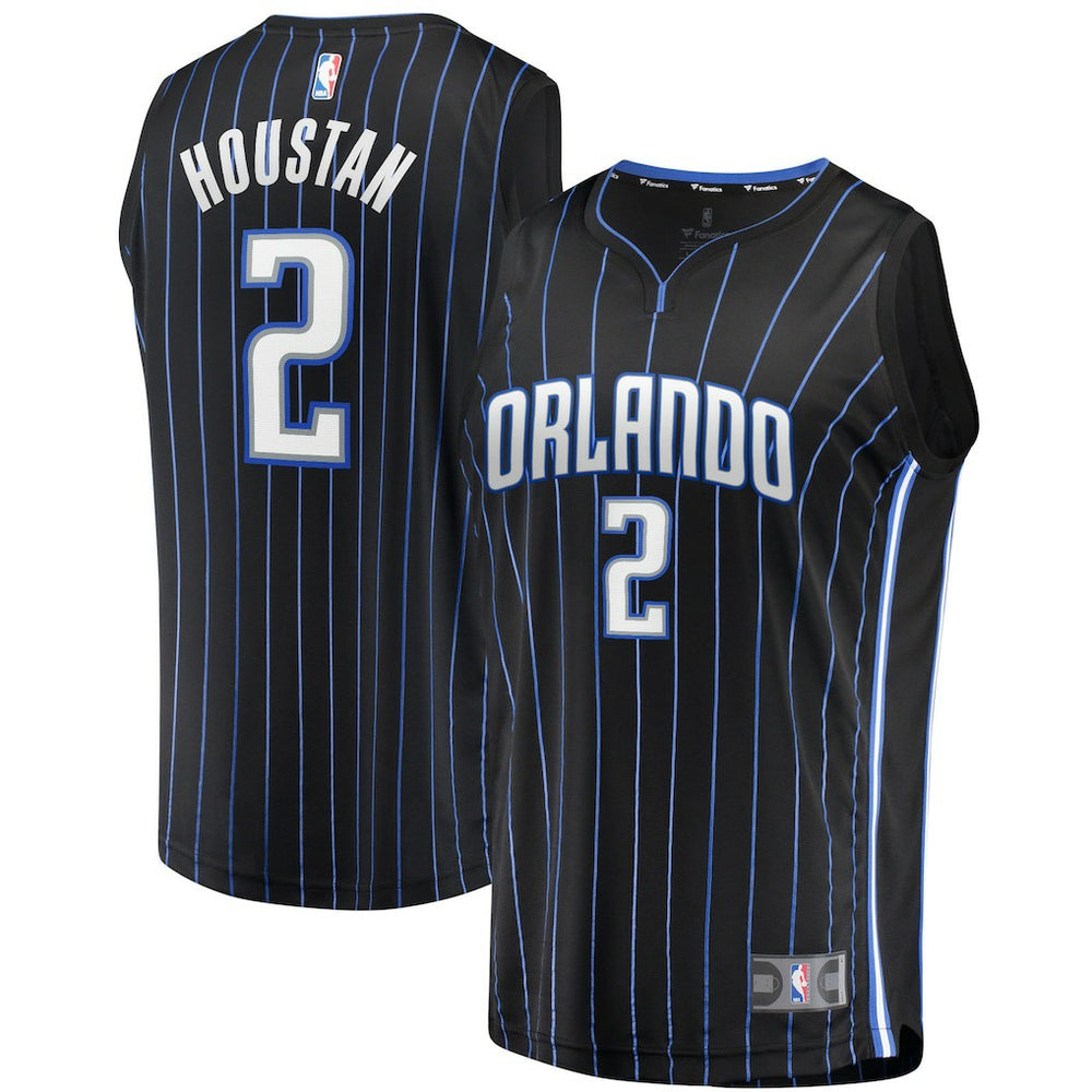 Black Caleb Houstan Orlando Magic Fast Break Replica Jersey | NBA