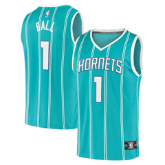Teal LaMelo Ball Charlotte Hornets Fast Break Replica Jersey | NBA
