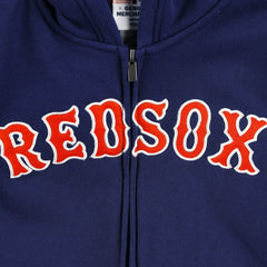 Boston Red Sox Youth Wordmark Full-Zip Fleece Hoodie - MLB Hoodies