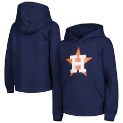 Houston Astros Youth Team Primary Logo Pullover Hoodie - MLB Hoodies