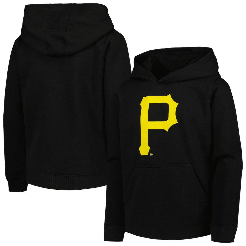 Pittsburgh Pirates Youth Team Primary Logo Pullover Hoodie - MLB Hoodies