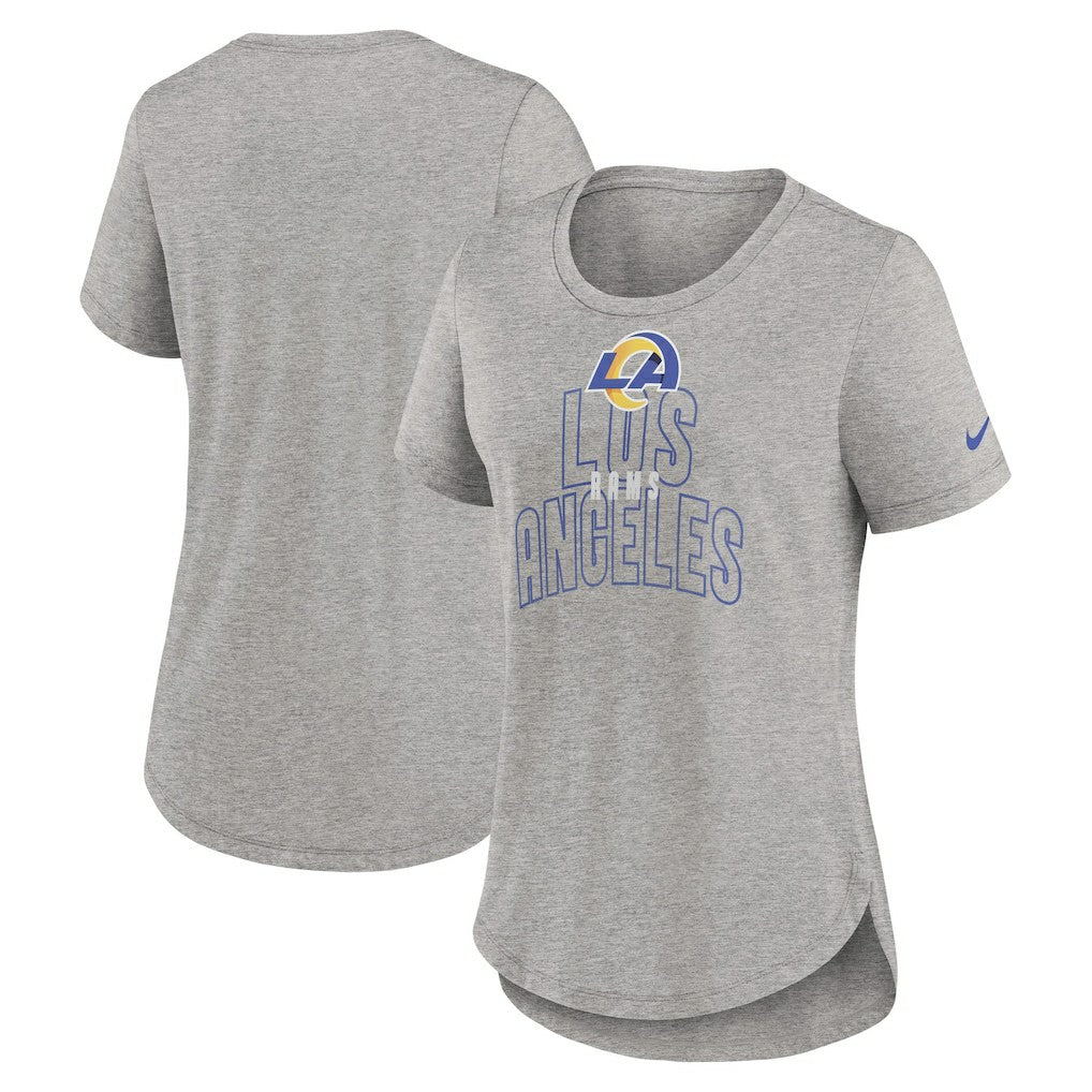 Los Angeles Rams Women's Fashion Tri-Blend T-Shirt | NFL Outlet
