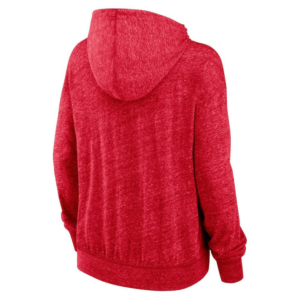 Atlanta Falcons Women's Rewind Gym Vintage Lightweight Pullover Hoodie | NFL Discount