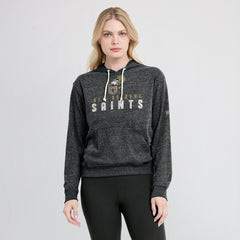 New Orleans Saints Women's Rewind Gym Vintage Lightweight Pullover Hoodie | NFL Near me