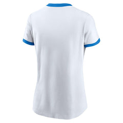 Los Angeles Chargers Women's Rewind Ringer Tri-Blend T-Shirt | NFL On sale