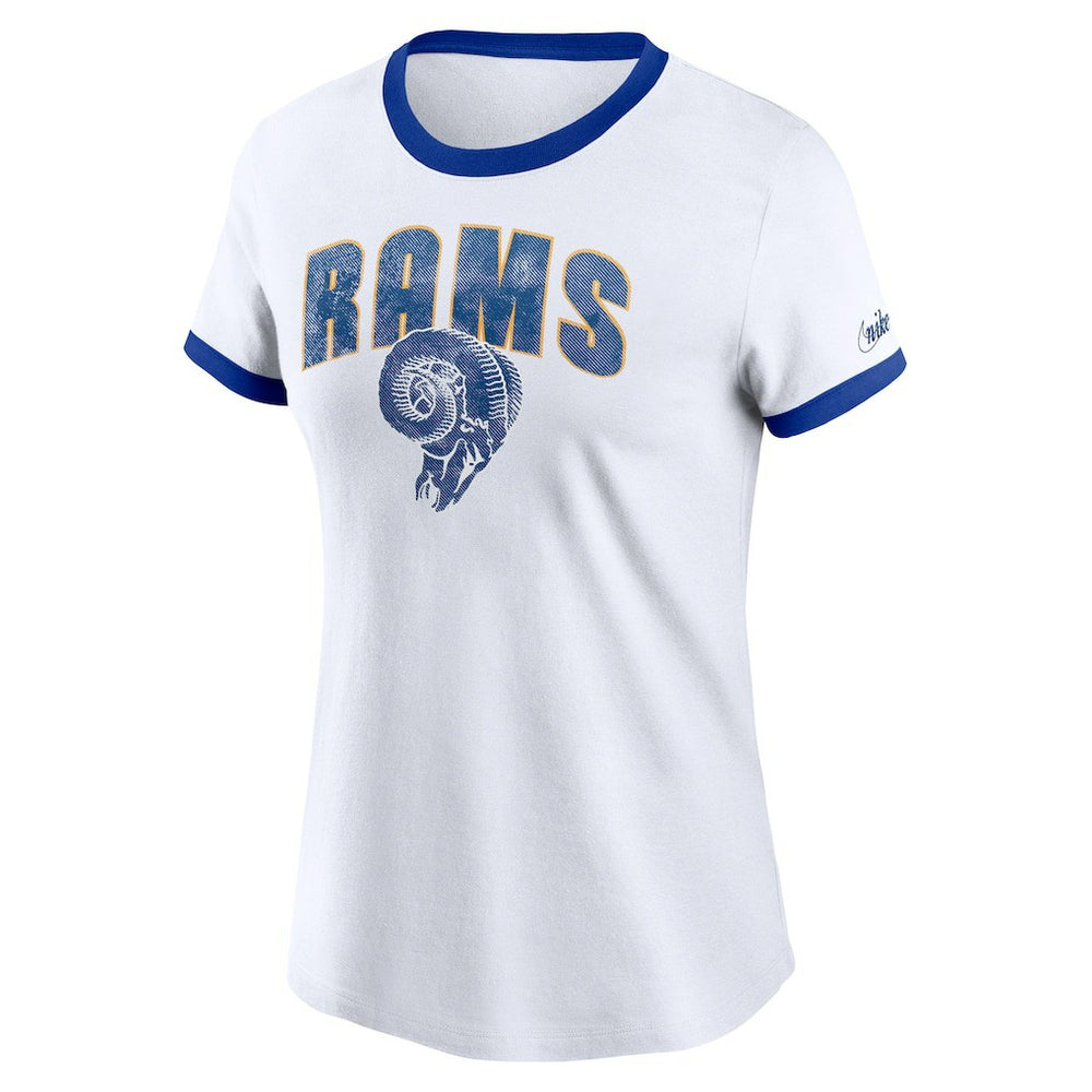Los Angeles Rams Women's Rewind Ringer T-Shirt | NFL On sale
