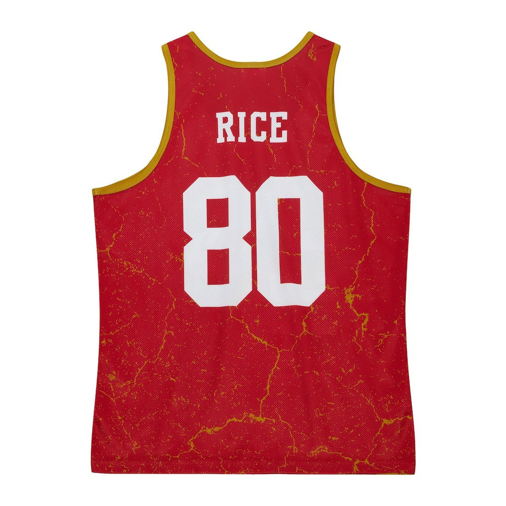 San Francisco 49ers Jerry Rice  1994 Player Burst Tank Top | NFL Sale