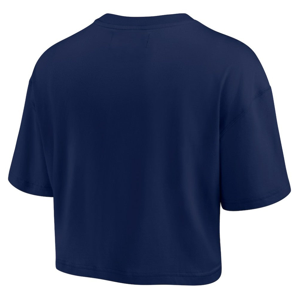 Boston Red Sox Fanatics Women's Elements Super Soft Boxy Cropped T-Shirt - MLB T-shirts