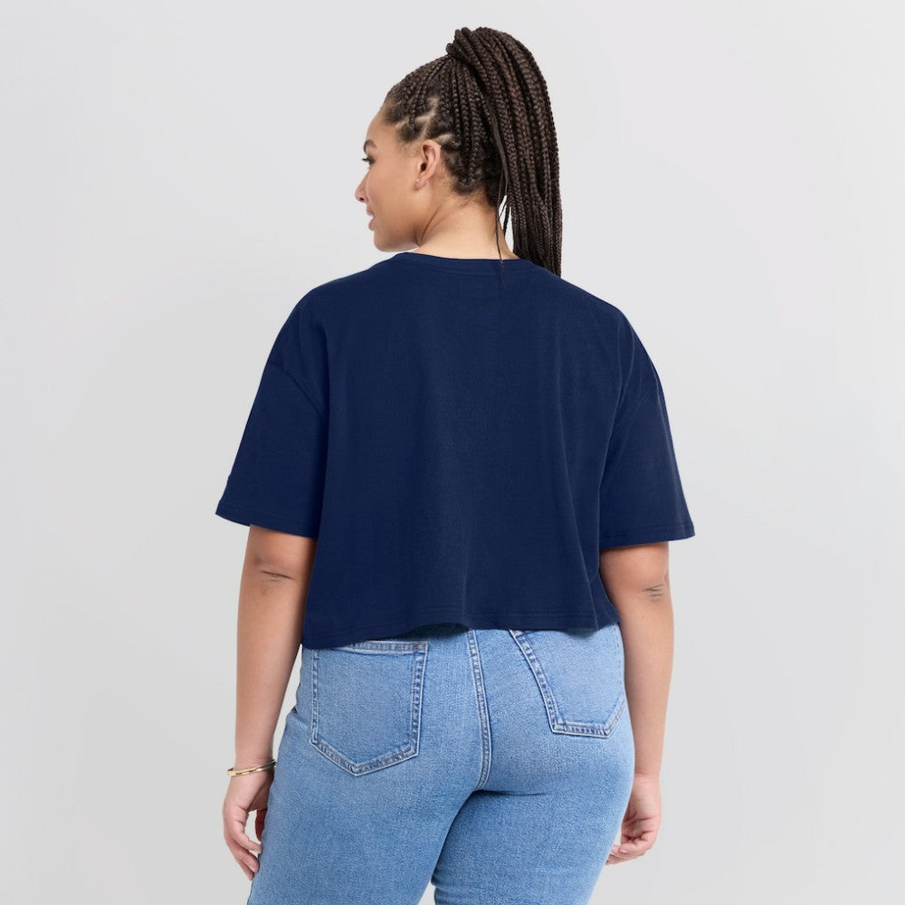 Boston Red Sox Fanatics Women's Elements Super Soft Boxy Cropped T-Shirt - MLB T-shirts