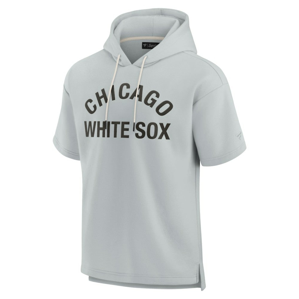 Chicago White Sox Fanatics Unisex Elements Super Soft Fleece Short Sleeve Pullover Hoodie - MLB Hoodies