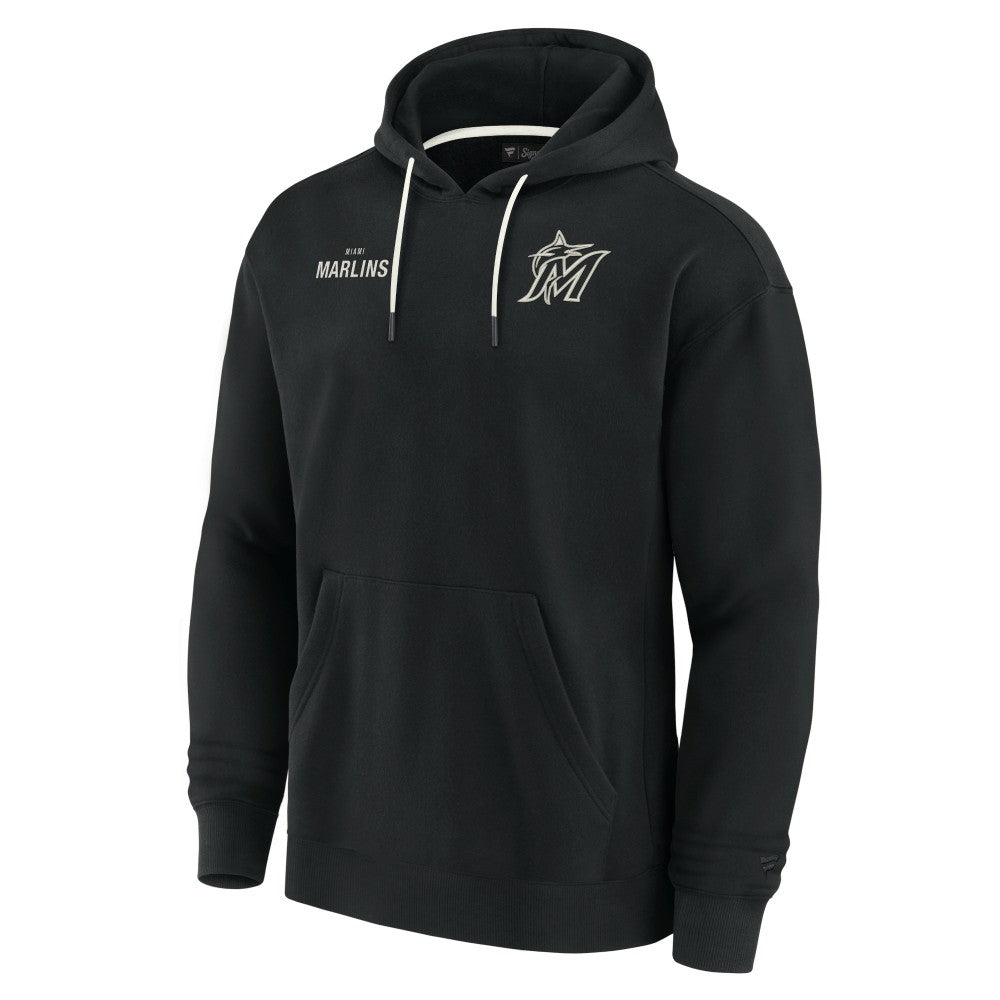 Miami Marlins Fanatics Unisex Elements Super Soft Fleece Pullover Hoodie - MLB Hoodies