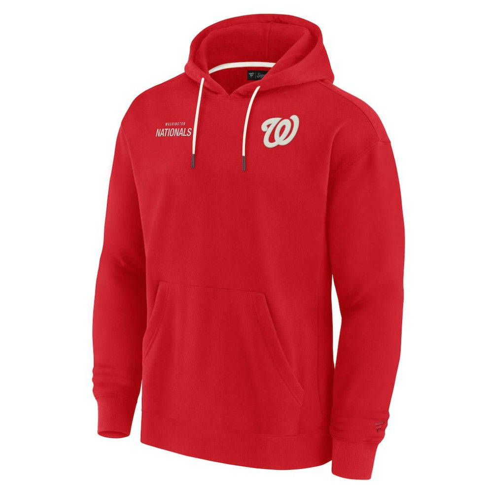 Washington Nationals Fanatics Unisex Elements Super Soft Fleece Pullover Hoodie - MLB Hoodies