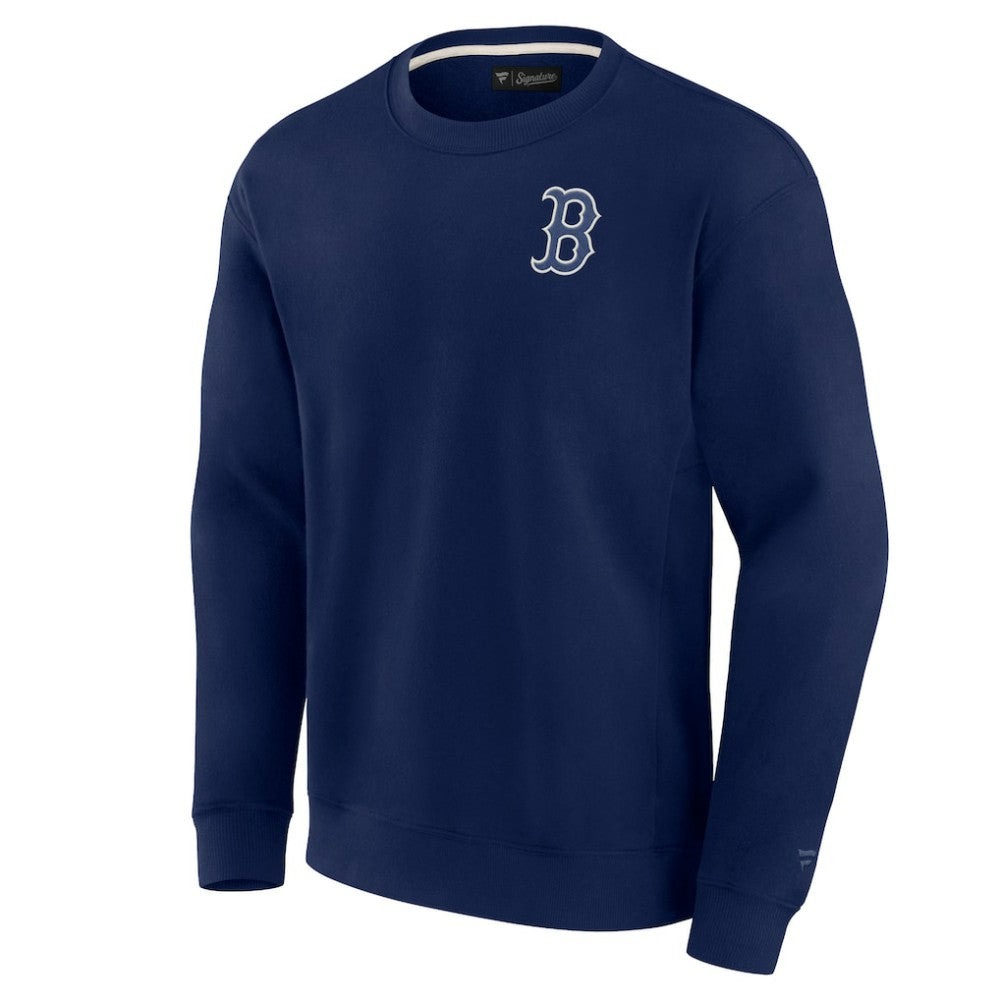 Boston Red Sox Fanatics Unisex Super Soft Pullover Crew Sweatshirt - MLB Pullover