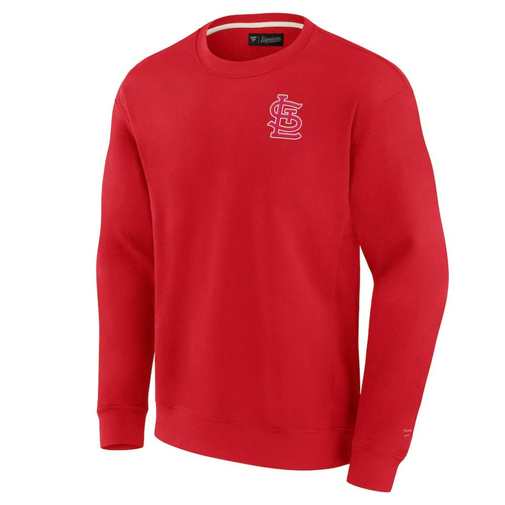 St. Louis Cardinals Fanatics Unisex Super Soft Pullover Crew Sweatshirt - MLB Pullover