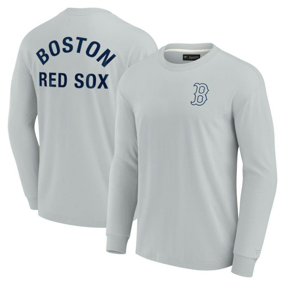 Boston Red Sox Fanatics Unisex Elements Super Soft Long Sleeve T-Shirt - MLB T-shirts