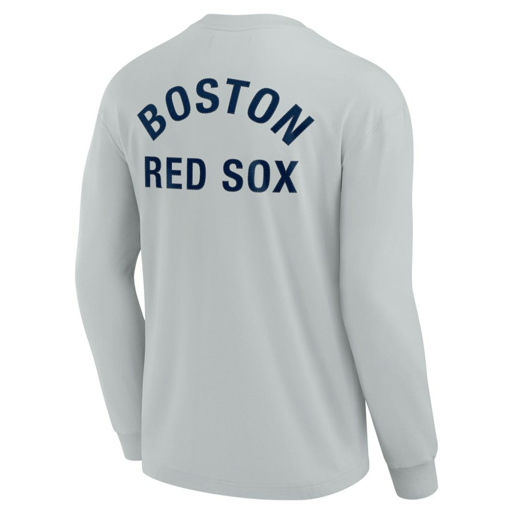Boston Red Sox Fanatics Unisex Elements Super Soft Long Sleeve T-Shirt - MLB T-shirts