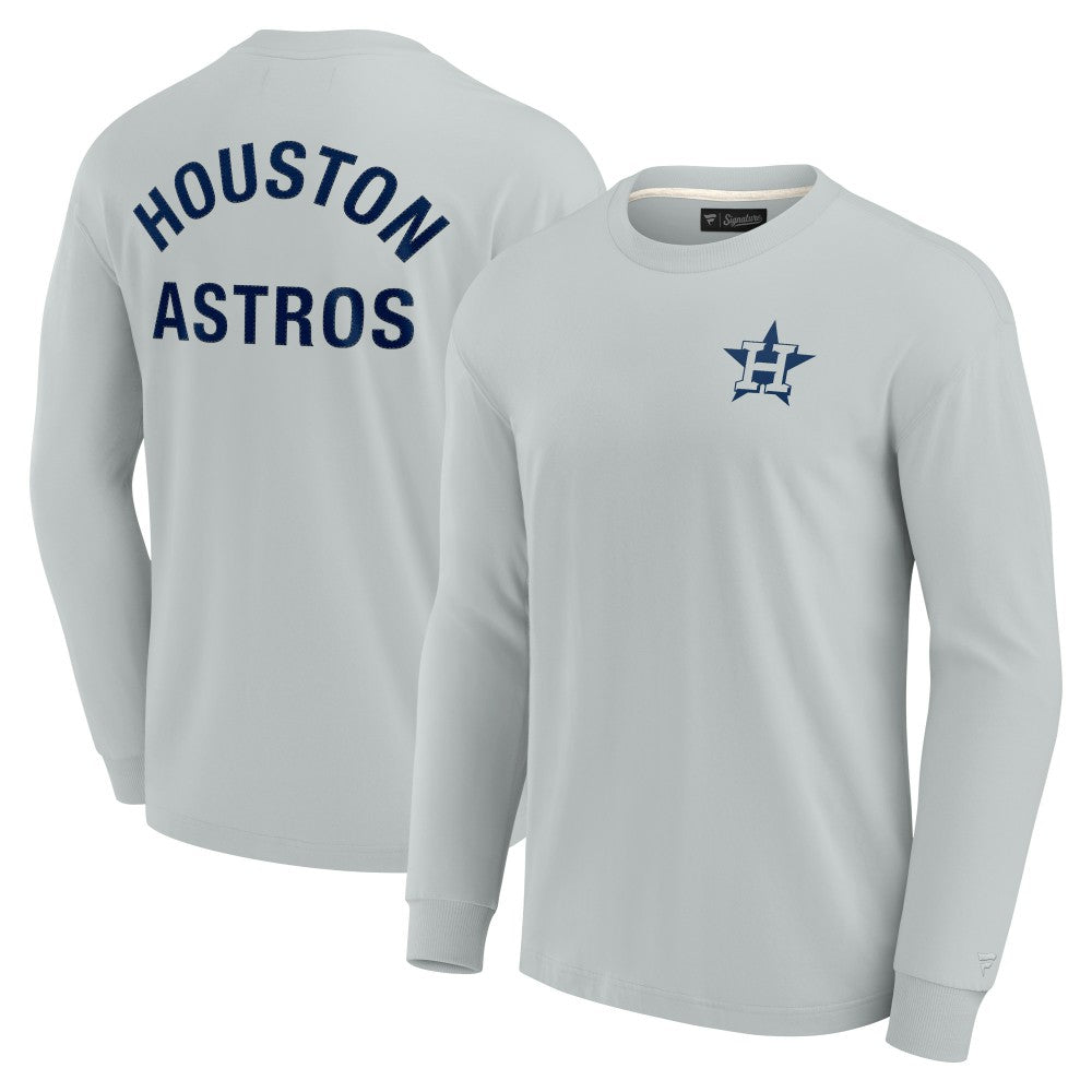 Houston Astros Fanatics Unisex Elements Super Soft Long Sleeve T-Shirt - MLB T-shirts